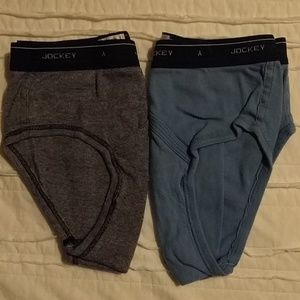 2 EUC Jockey classic low rise briefs size 34
